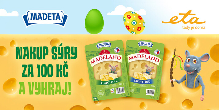 Vyhraj skvělé ceny ve velikonoční sýrové soutěži