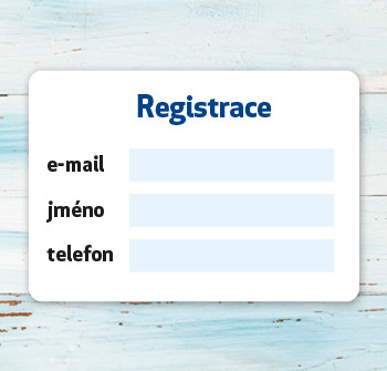 Registruj se na webu níže